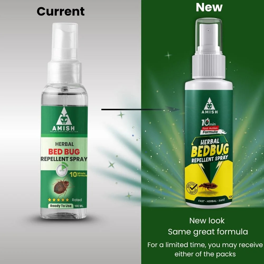 Amish Herbal Bed Bug Repellent Spray - 100 ml