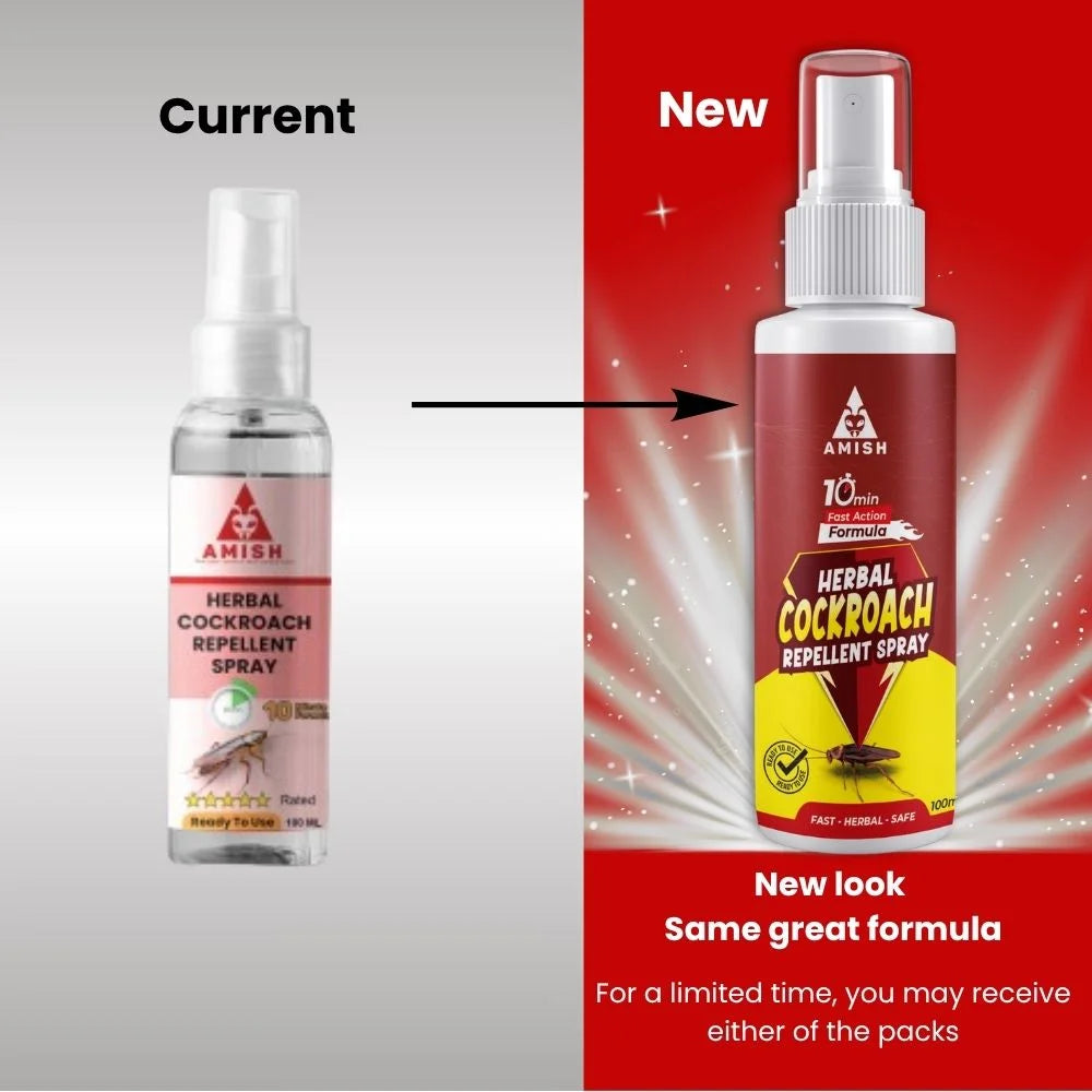 Amish Herbal Cockroach Repellent Spray - 100 ml