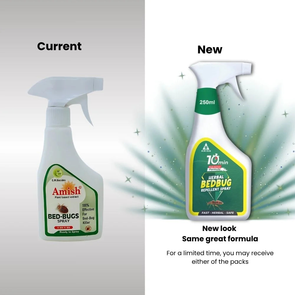 Amish Herbal Bed Bug Repellent Spray - 250 ml