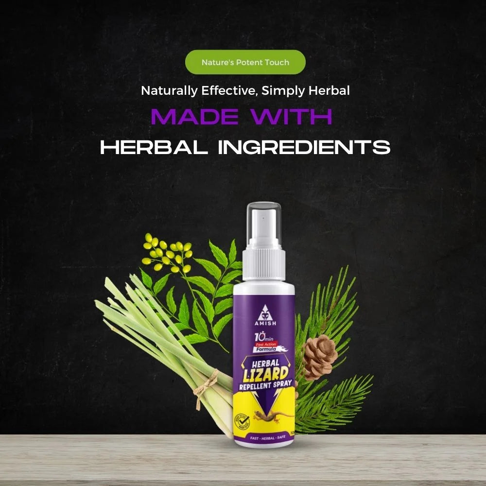 Amish Herbal Lizard Repellent Spray - 100 ml