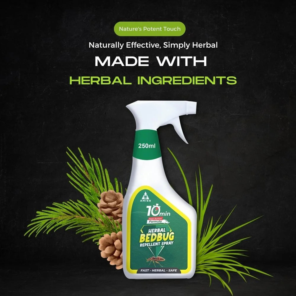 Amish Herbal Bed Bug Repellent Spray - 250 ml