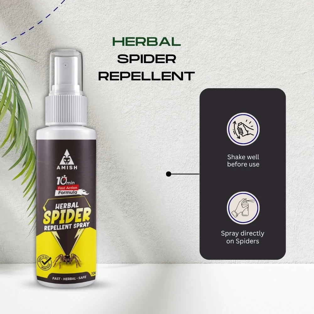 Amish Herbal Spider Repellent Spray - 100 ml