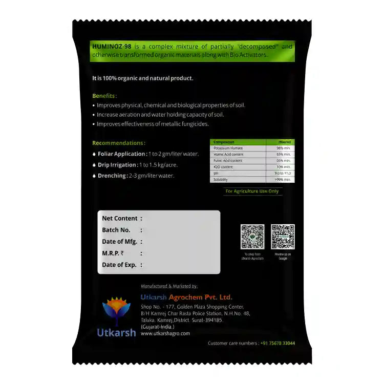 Utkarsh Huminoz-98 Biostimulant