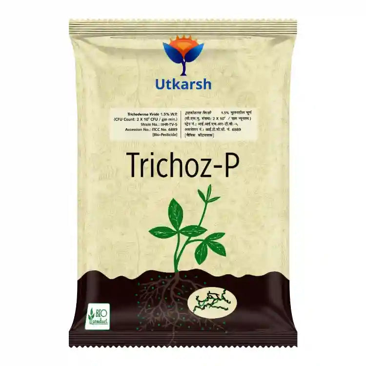 Utkarsh Trichoz-P (Trichoderma Viride 1.5% WP) Bio Fungicide