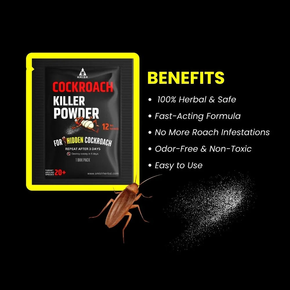 Amish C Herbal Cockroach Powder