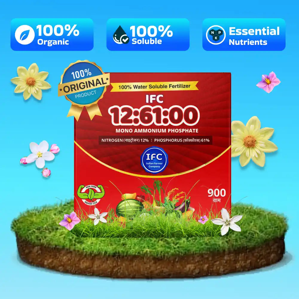 IFC NPK 12:61:00 Water Soluble Fertilizer (1+1 Combo)