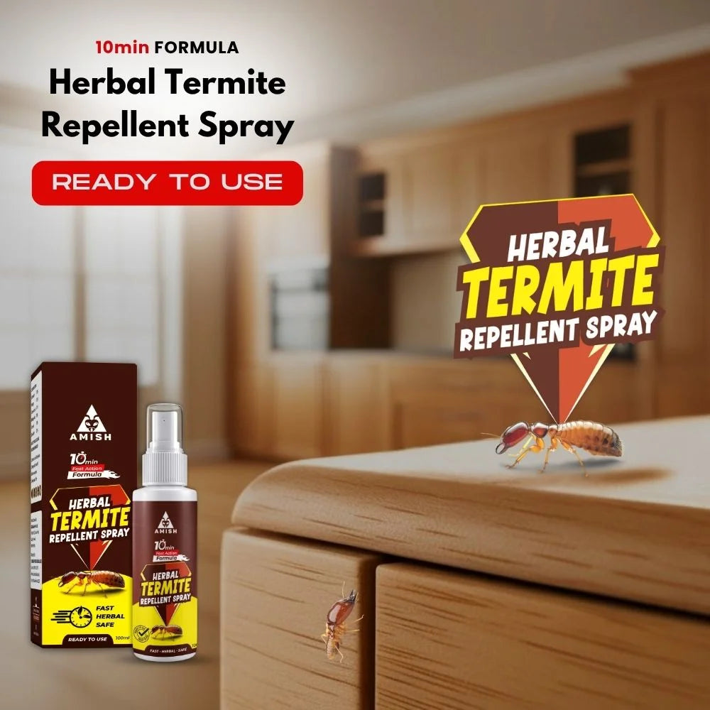 Amish Herbal Termite Repellent Spray - 100 ml