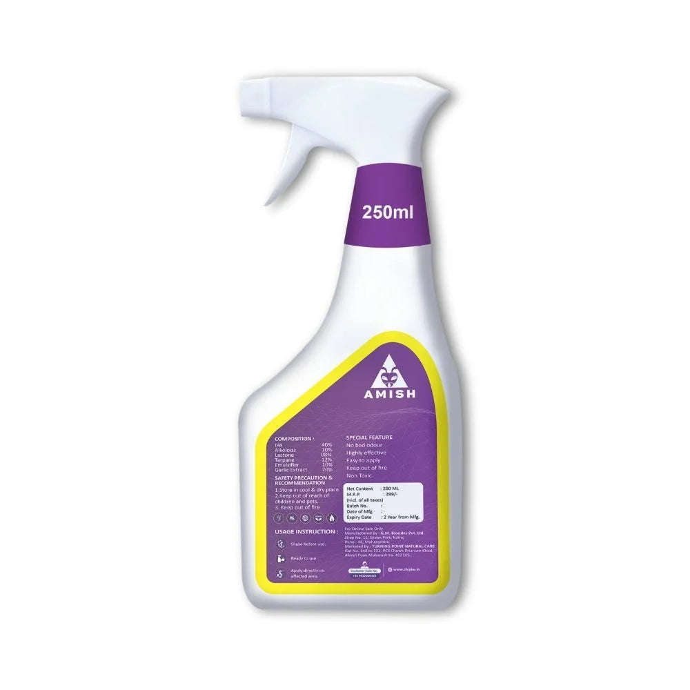 Amish Herbal Lizard Repellent Spray - 250 ml