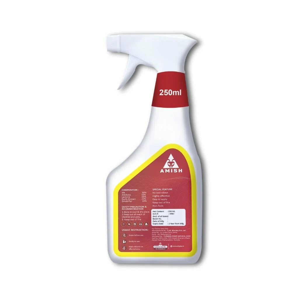 Amish Herbal Cockroach Repellent Spray - 250 ml