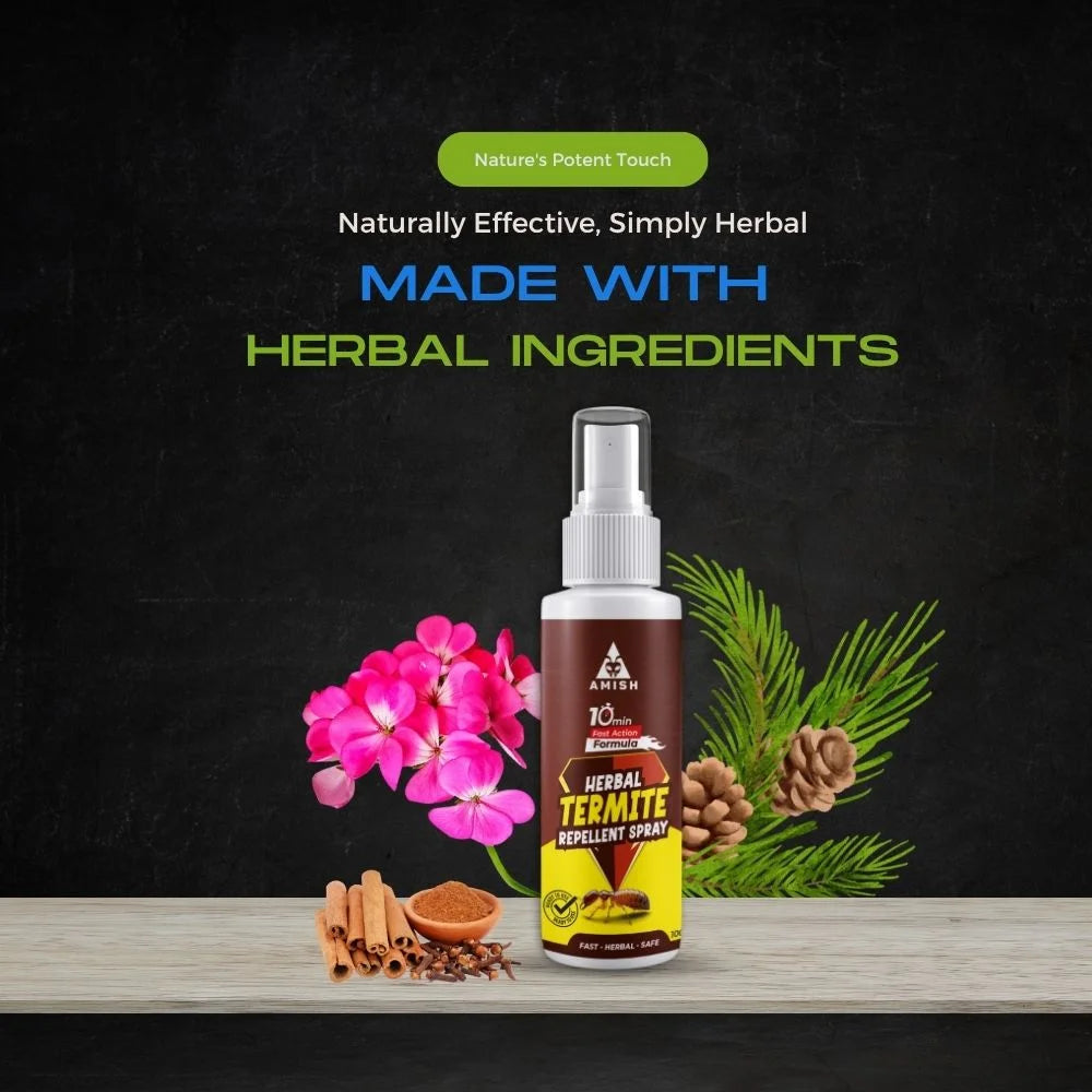 Amish Herbal Termite Repellent Spray - 100 ml