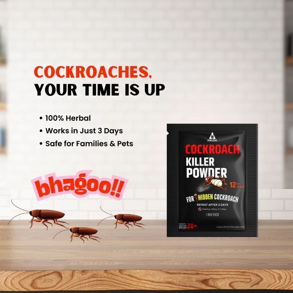 Amish C Herbal Cockroach Powder