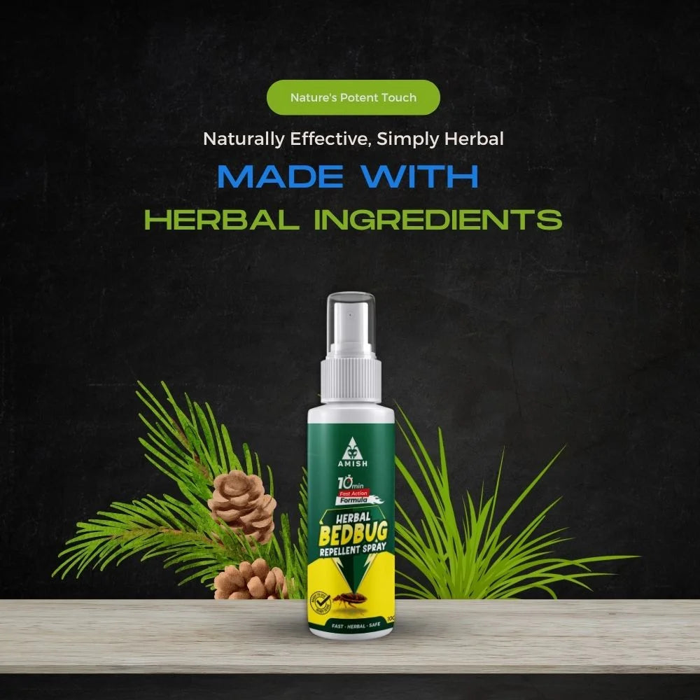 Amish Herbal Bed Bug Repellent Spray - 100 ml