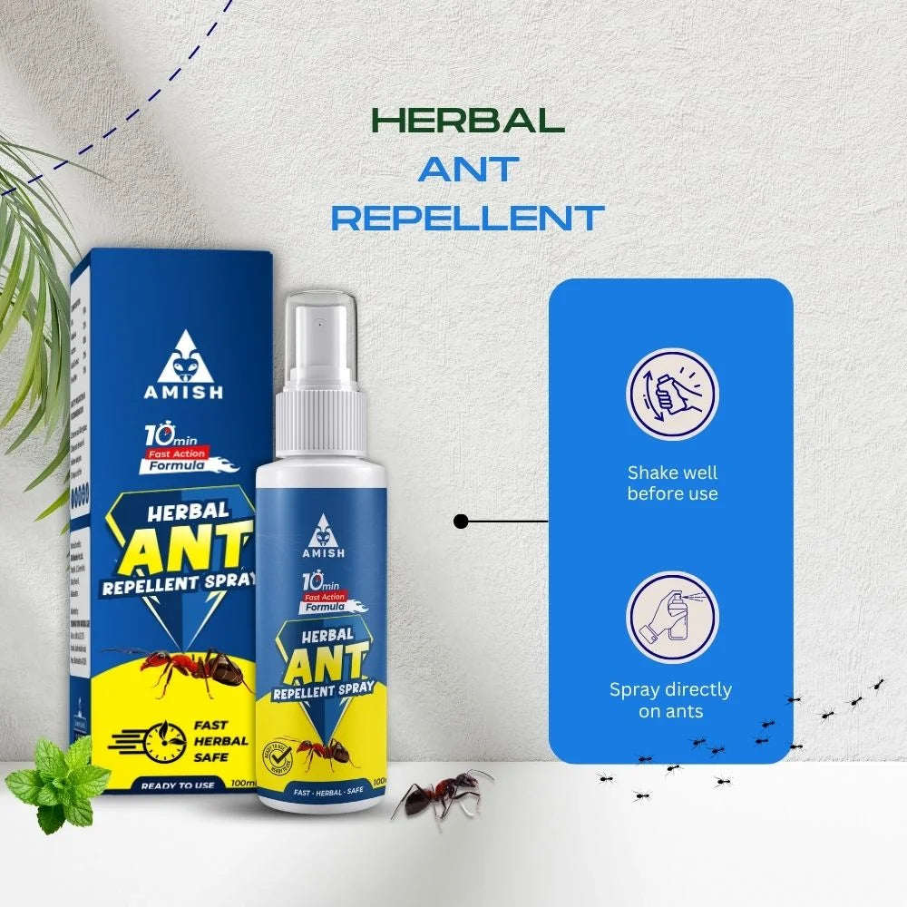 Amish Herbal Ant Repellent Spray - 100 ml