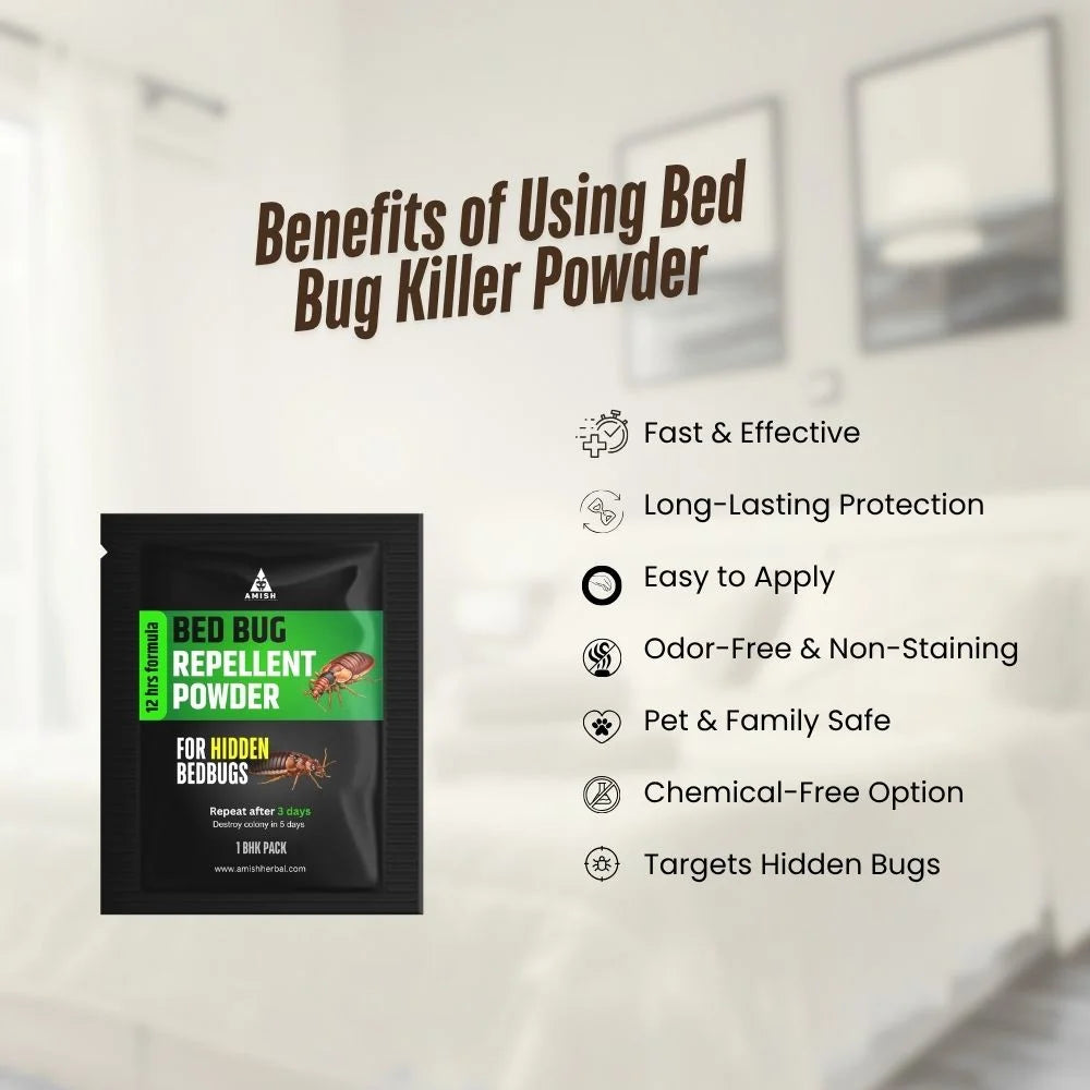 Amish Herbal Bed Bug Repellent Powder