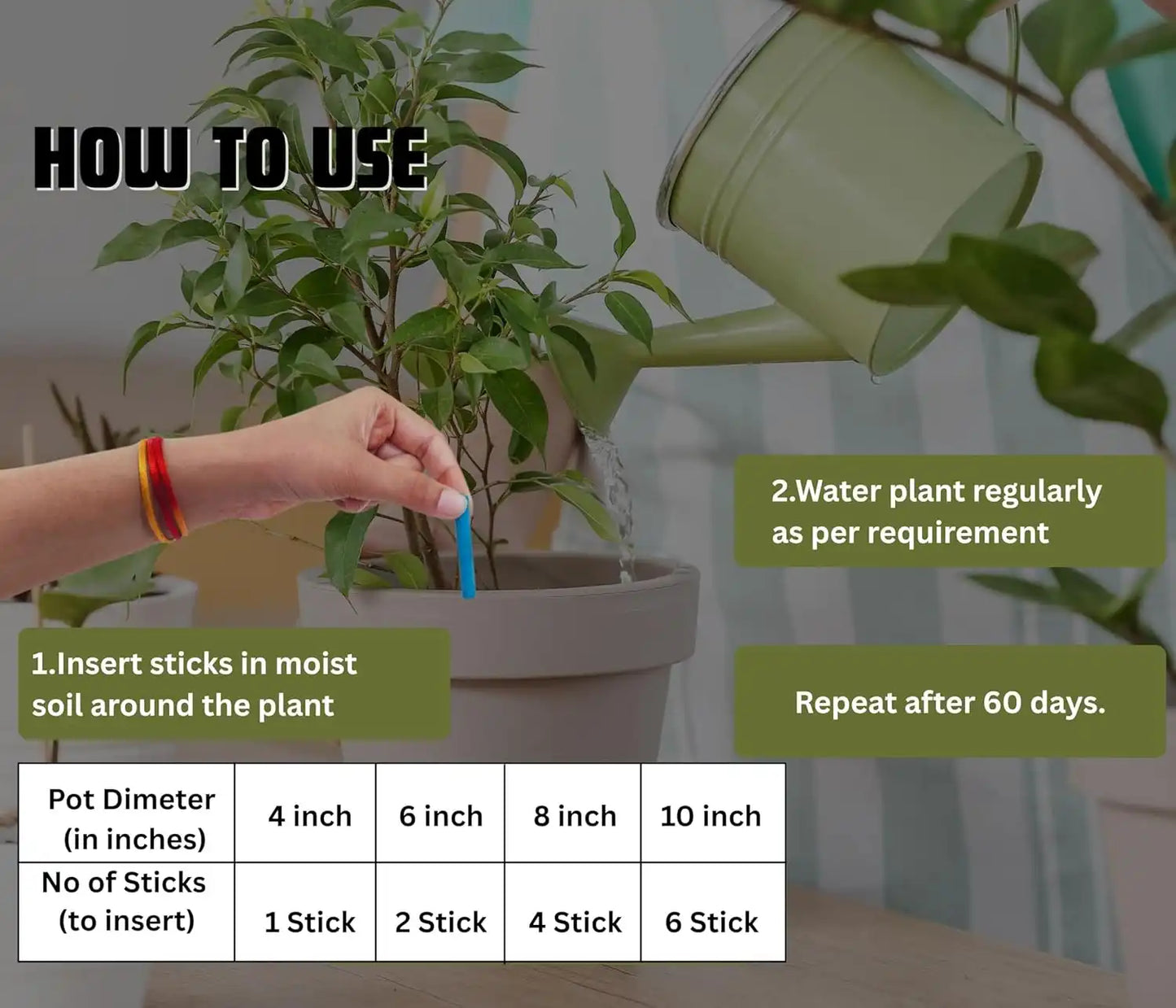 Chipku Green Sticks Fertilizer Sticks