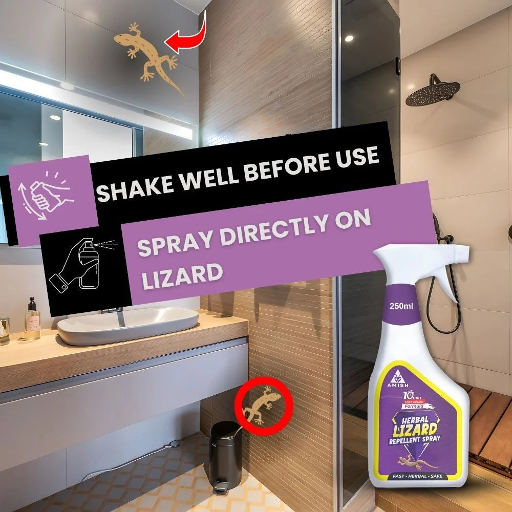 Amish Herbal Lizard Repellent Spray - 250 ml