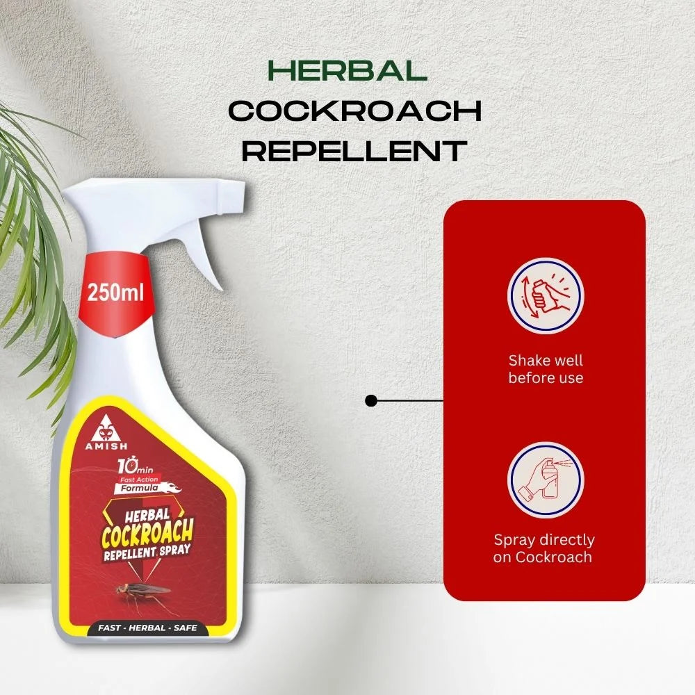 Amish Herbal Cockroach Repellent Spray - 250 ml