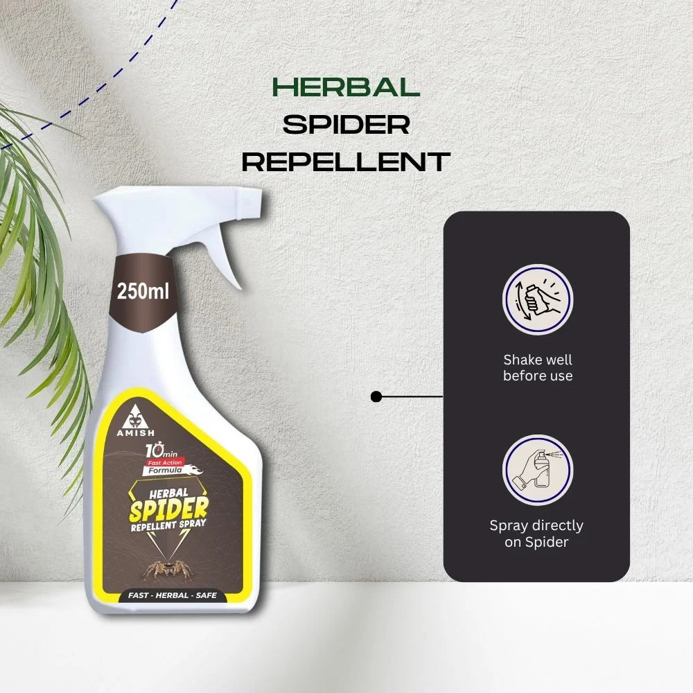 Amish Herbal Spider Repellent Spray - 250 ml