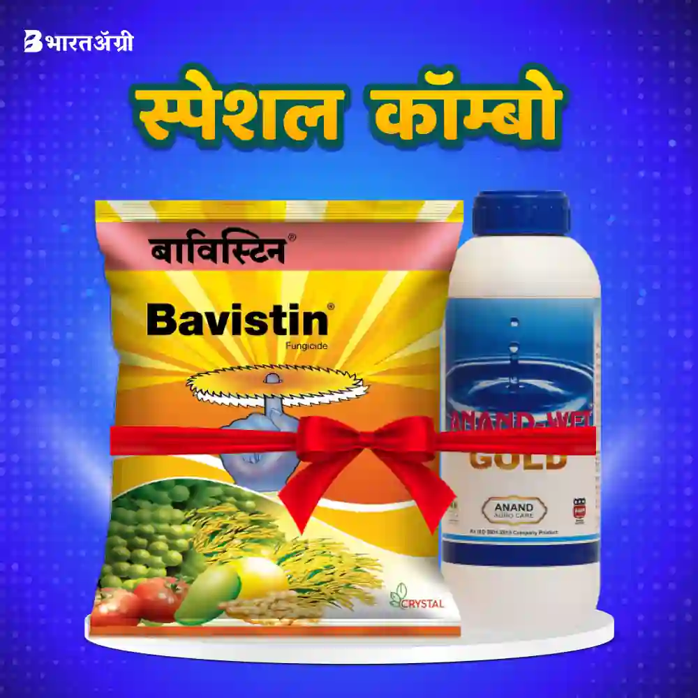 Crystal Bavistin (100 gm) + Anand Agro wet gold (25 ml)