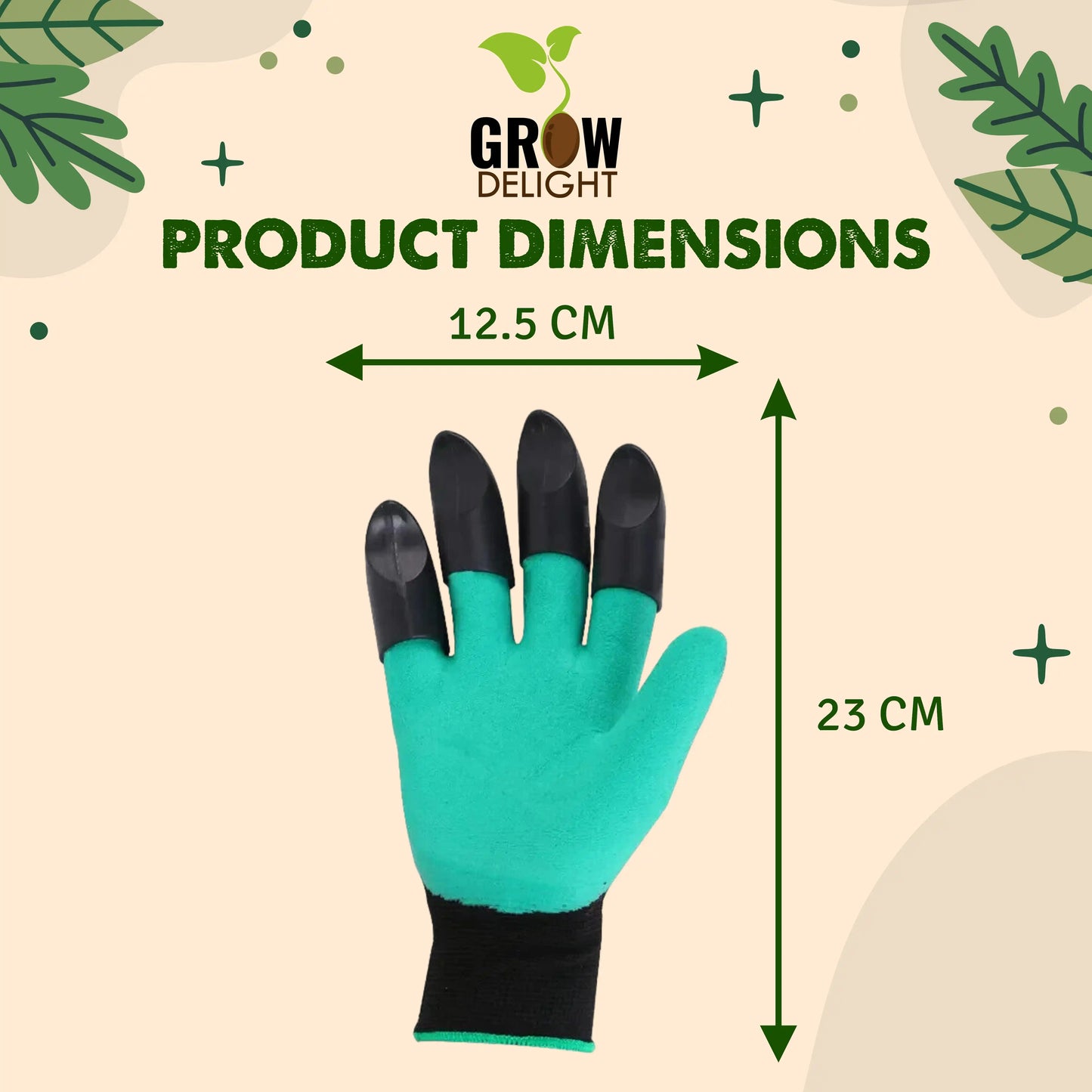 Grow Delight Garden Gloves With Claws