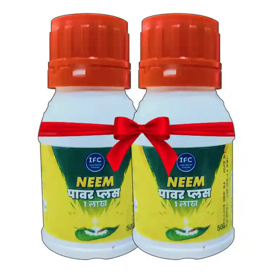 IFC Neem Power Plus (Neem oil One Lakh PPM) Bio Pesticide (1+1 Free)