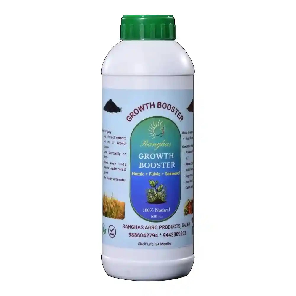 Ranghas Growth Booster (Humic + Fulvic + Seaweed Traces) Biostimulate