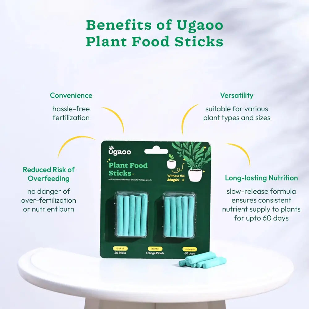 Ugaoo Plant Food Fertilizer Green Sticks for All Plants